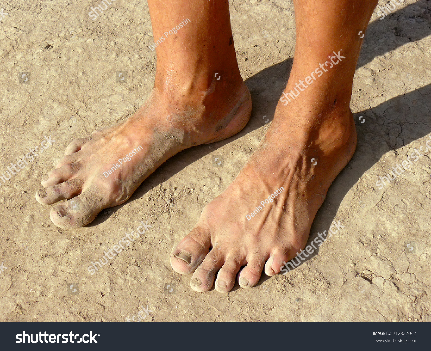 Dirty Male Feet