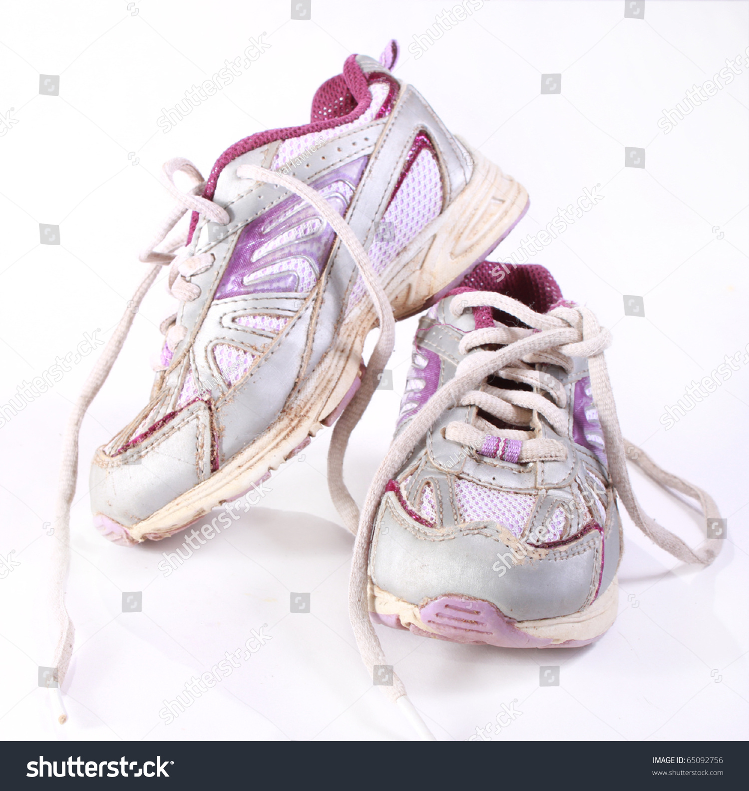 Dirty Running Shoes Stock Photo 65092756 : Shutterstock