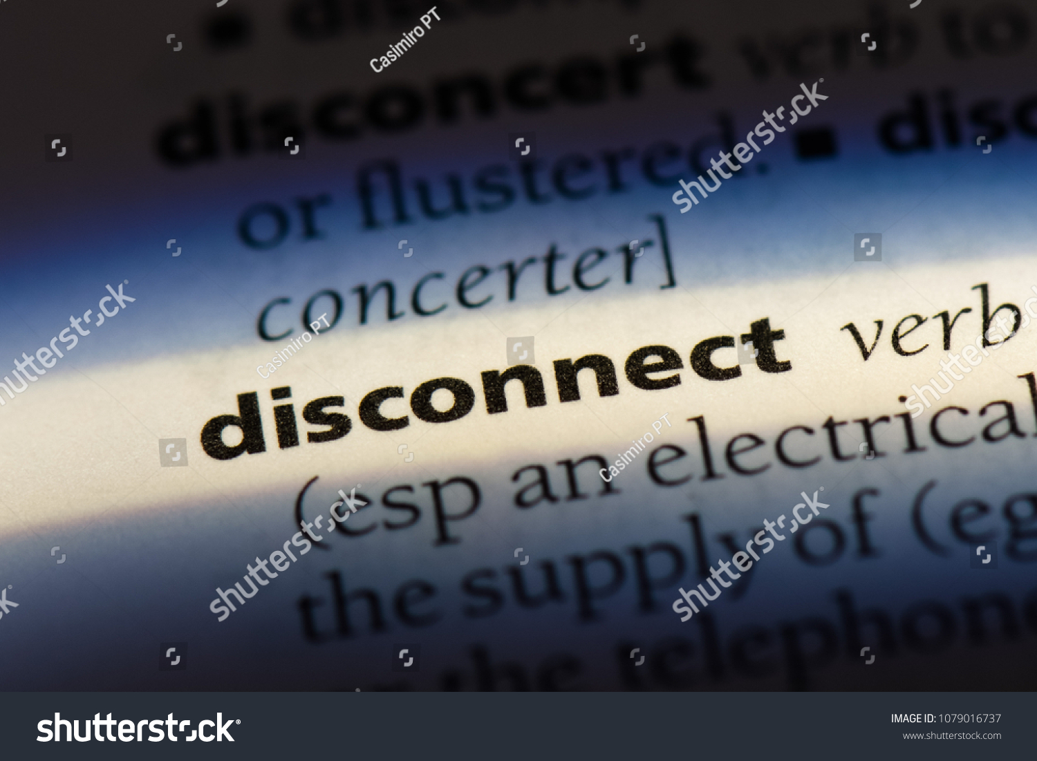 disconnect-word-dictionary-disconnect-concept-stock-photo-1079016737