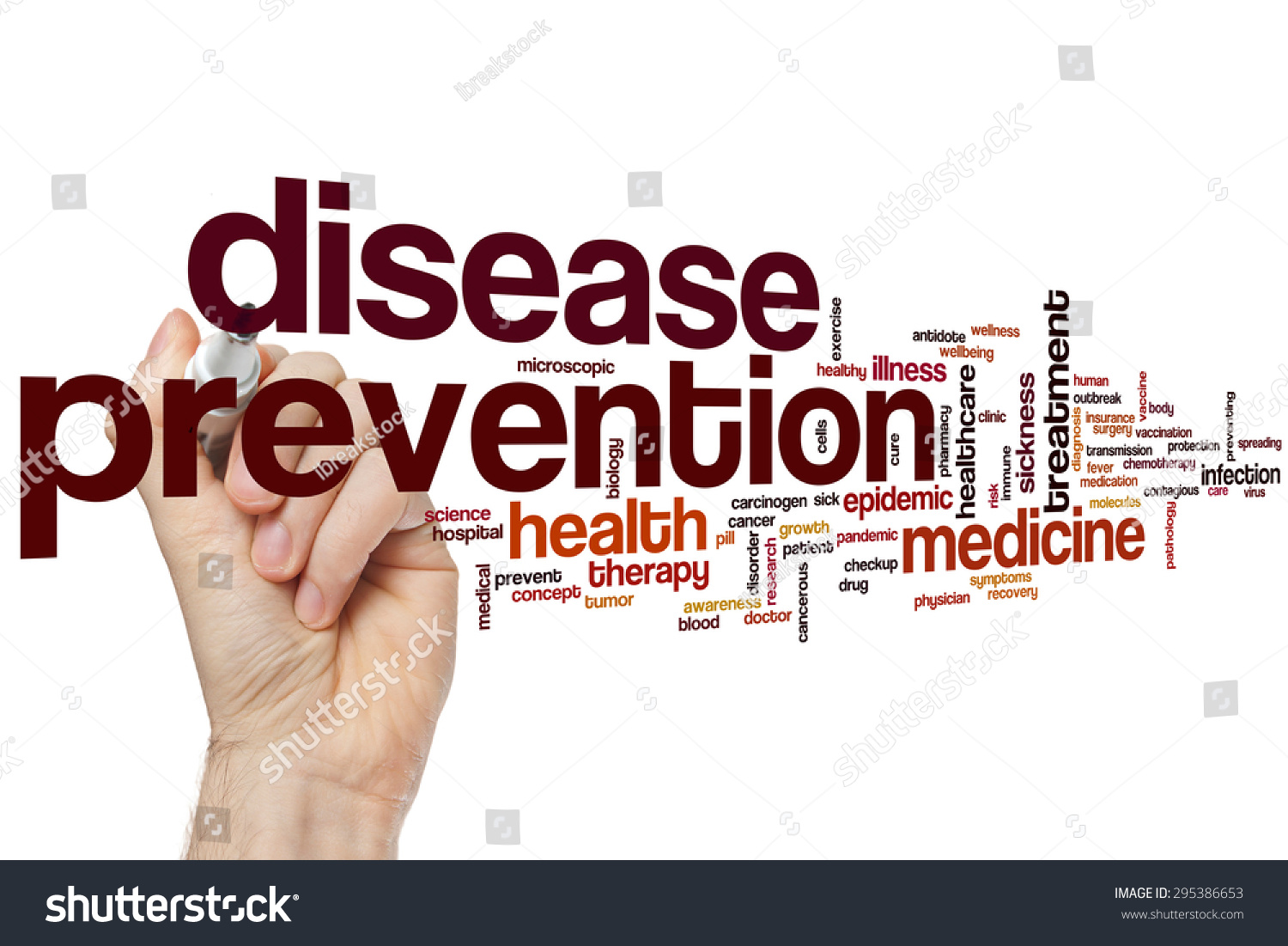 Disease Prevention Word Cloud Concept Stock Photo 295386653 - Shutterstock