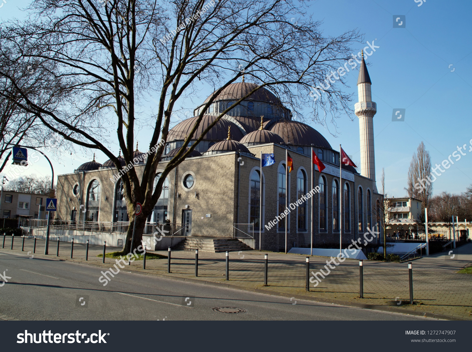 Ditib Merkez Moschee Duisburg Marxloh Stock Photo Edit Now