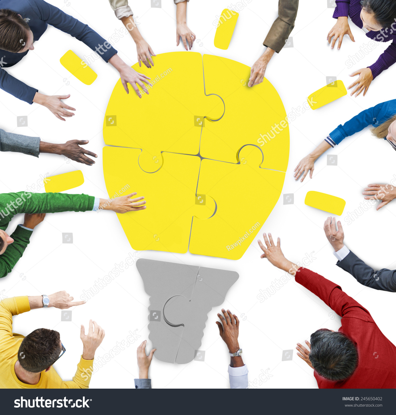 Diversity Casual People Brainstorming Ideas Sharing Stock Photo ...