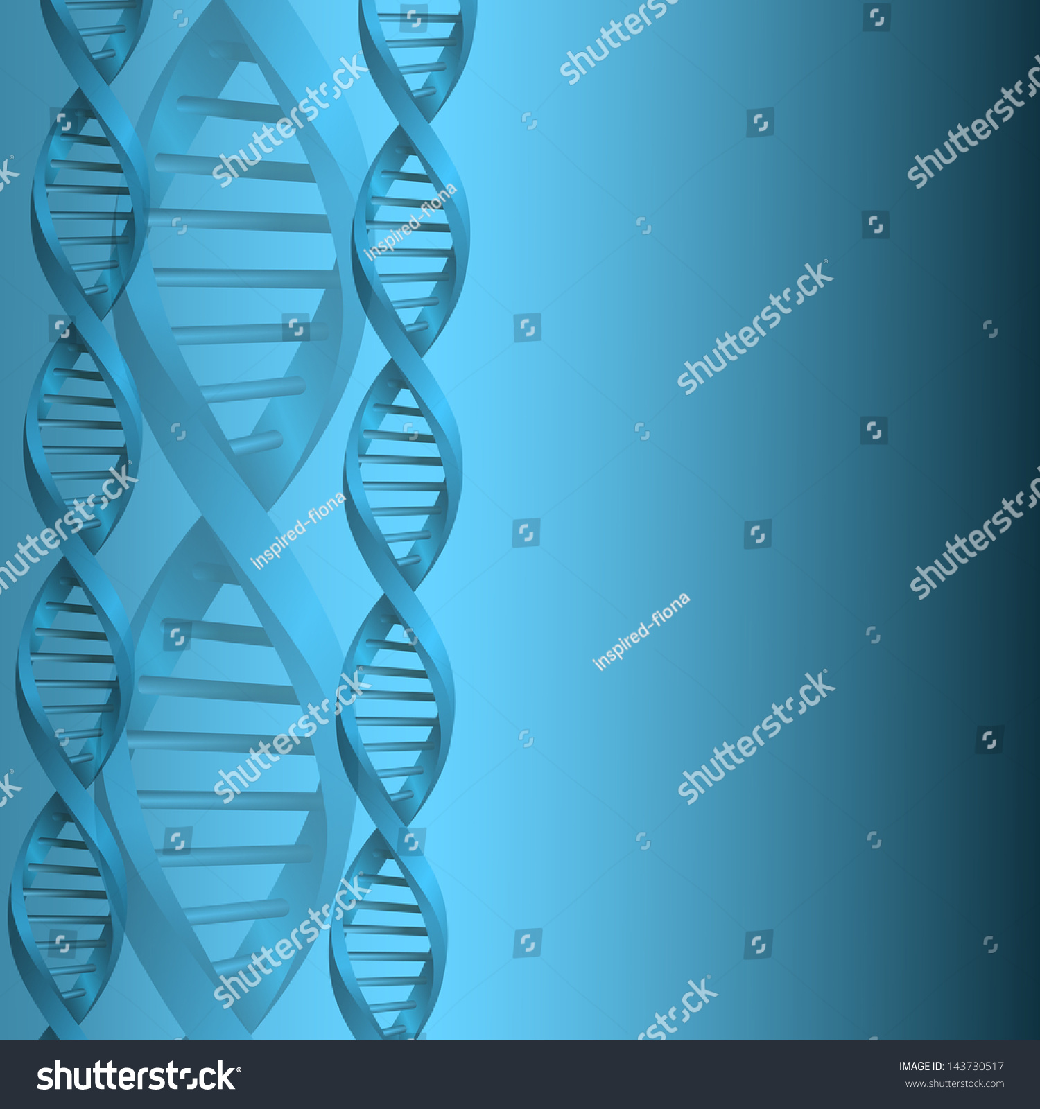 Dna Molecule Structure Background Jpg Version Stock Illustration