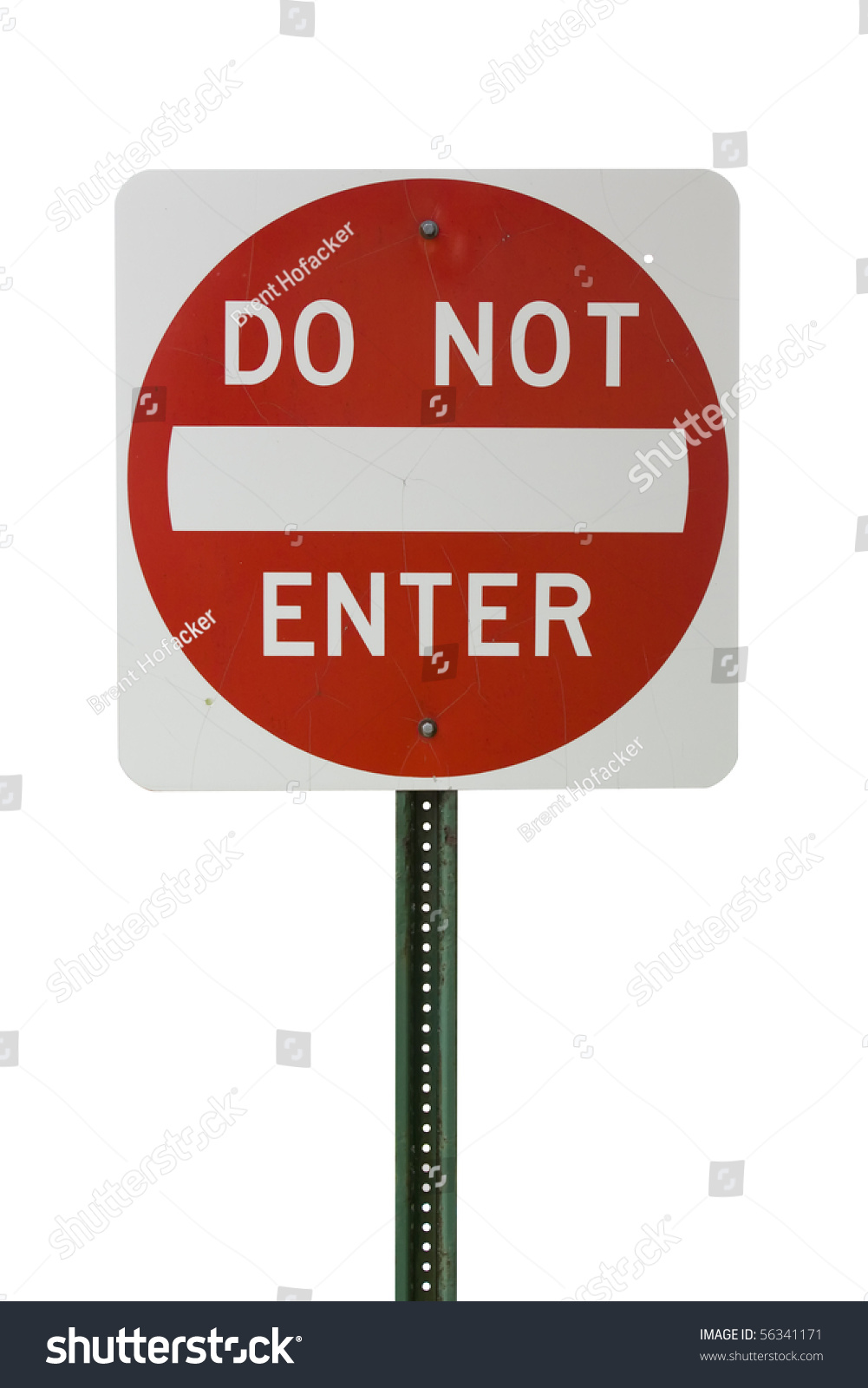 Do Not Enter Sign Stock Photo 56341171 : Shutterstock