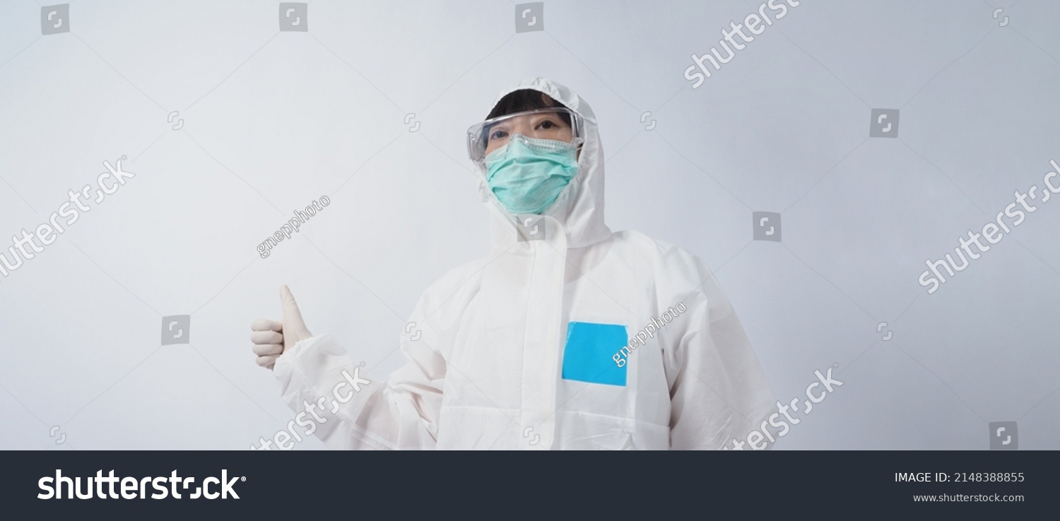 Doctor Ppe Suit Wearing White Medical Stock Photo 2148388855 | Shutterstock