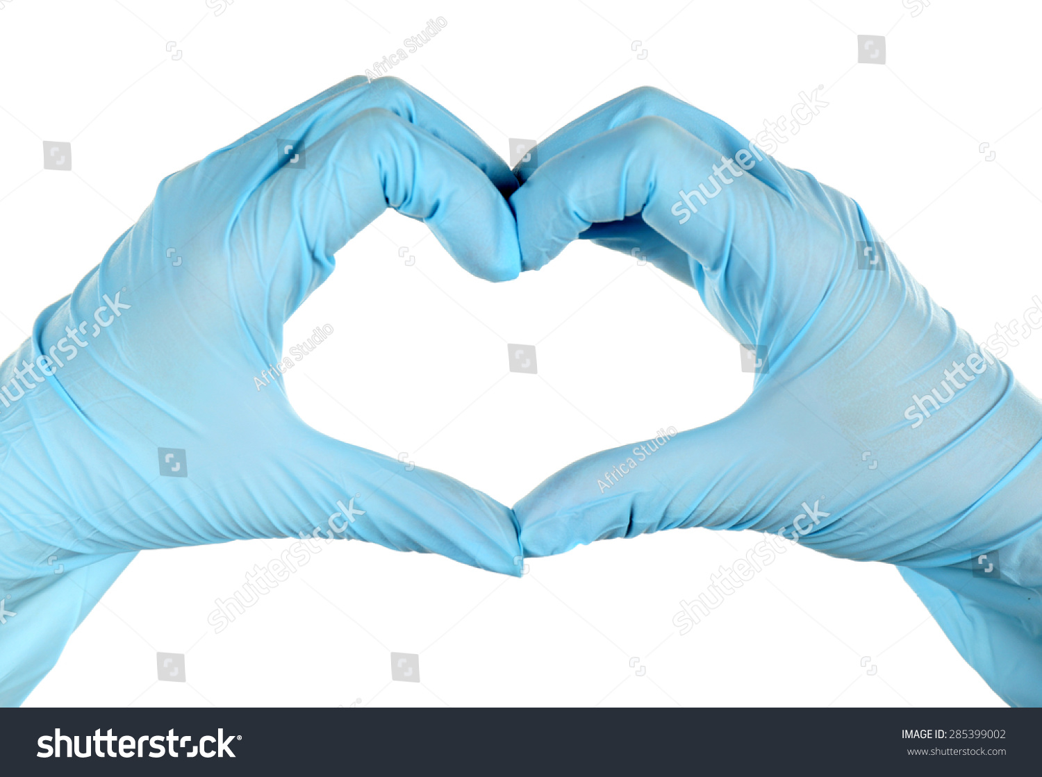 PowerPoint Template: surgical gloves doctor's hands making (jpmkuuhhj)