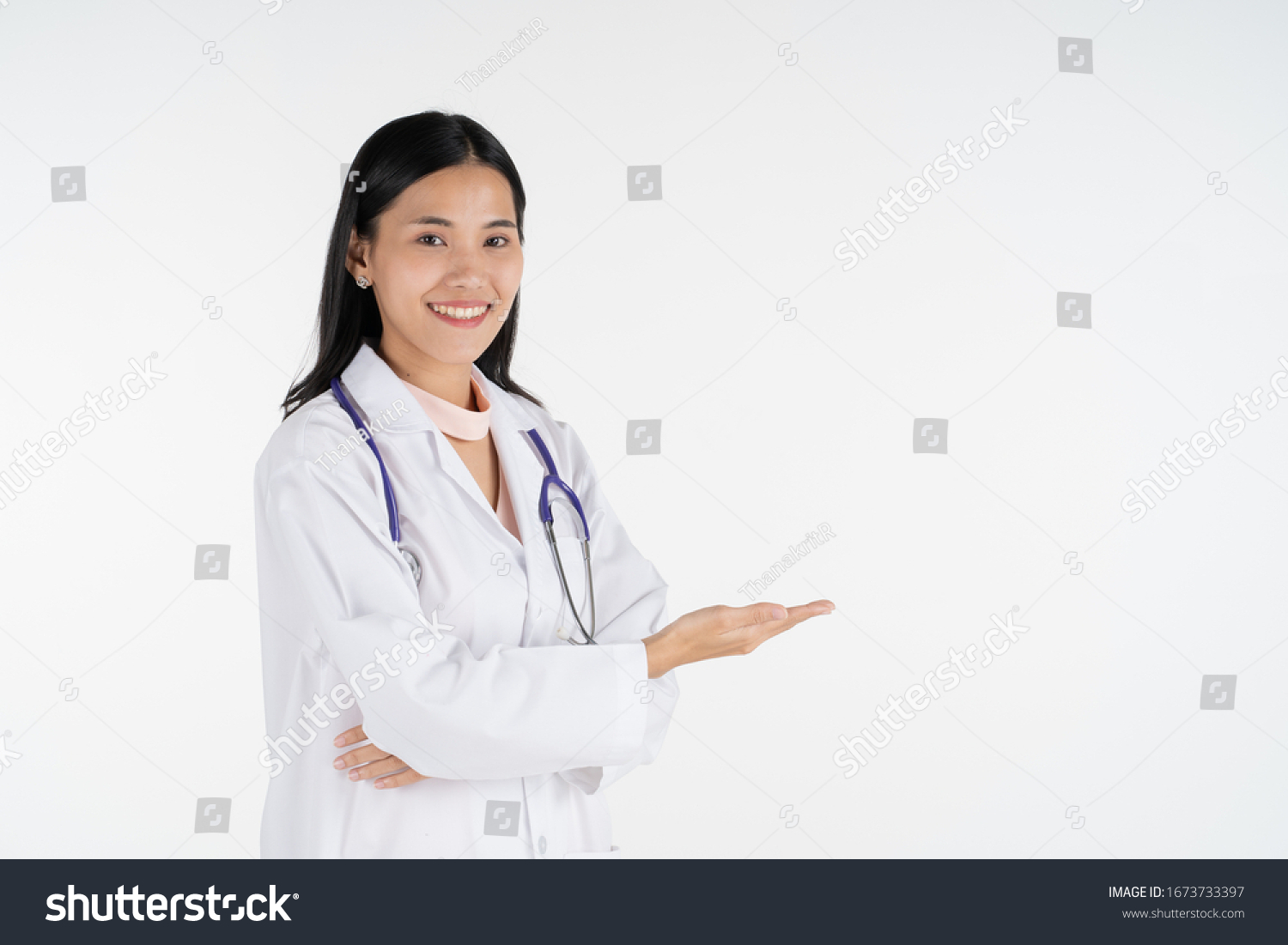 Doctor Senior Woman Medical Professional Holding Stock Photo (Edit Now ...