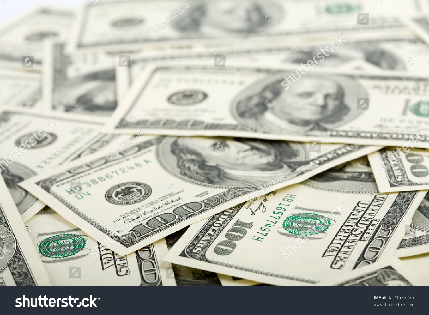 Dollar Banknotes Background Stock Photo 21532225 - Shutterstock