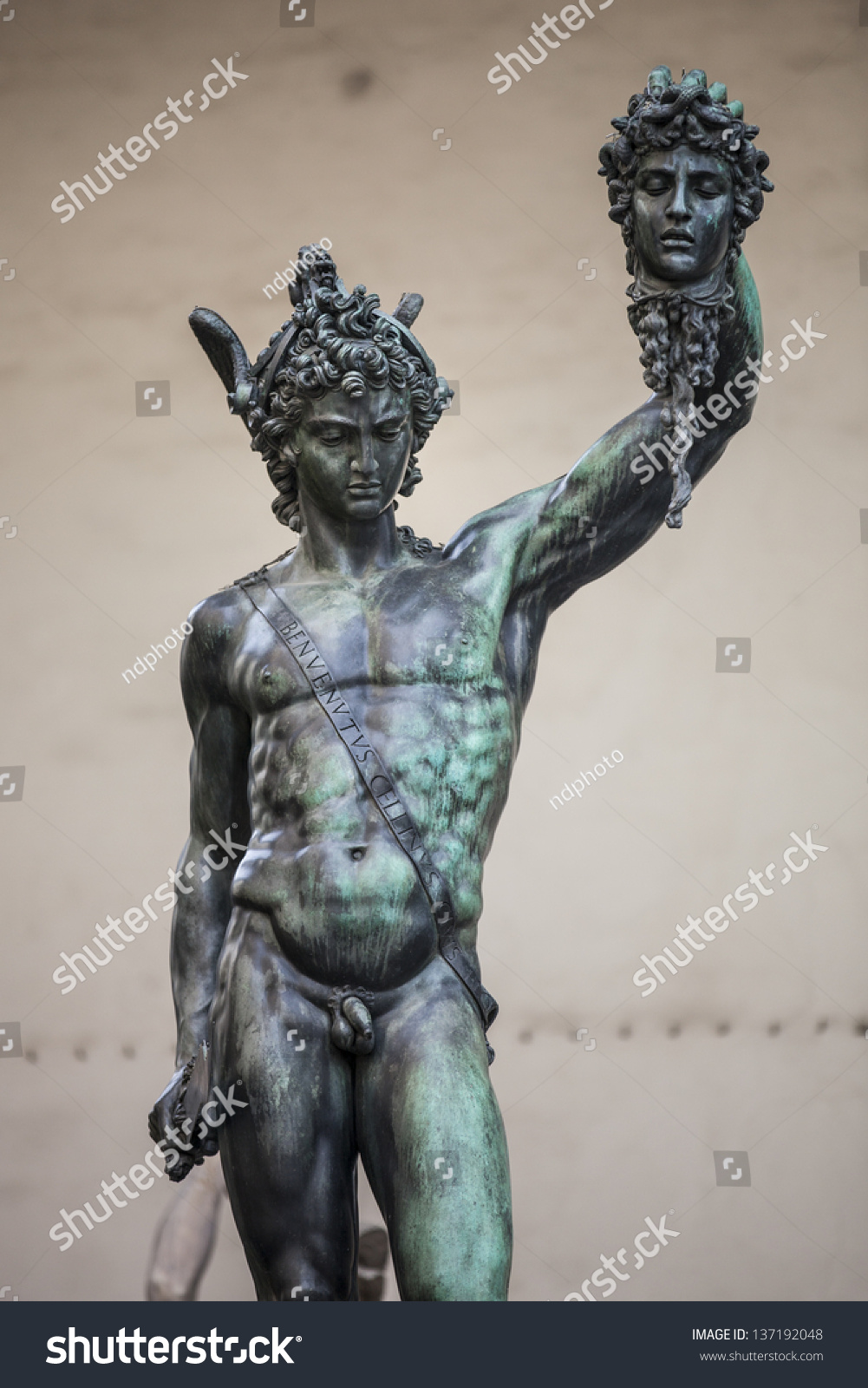 Donatellos David Renaissance Statue Florence Italy Stock Photo Shutterstock