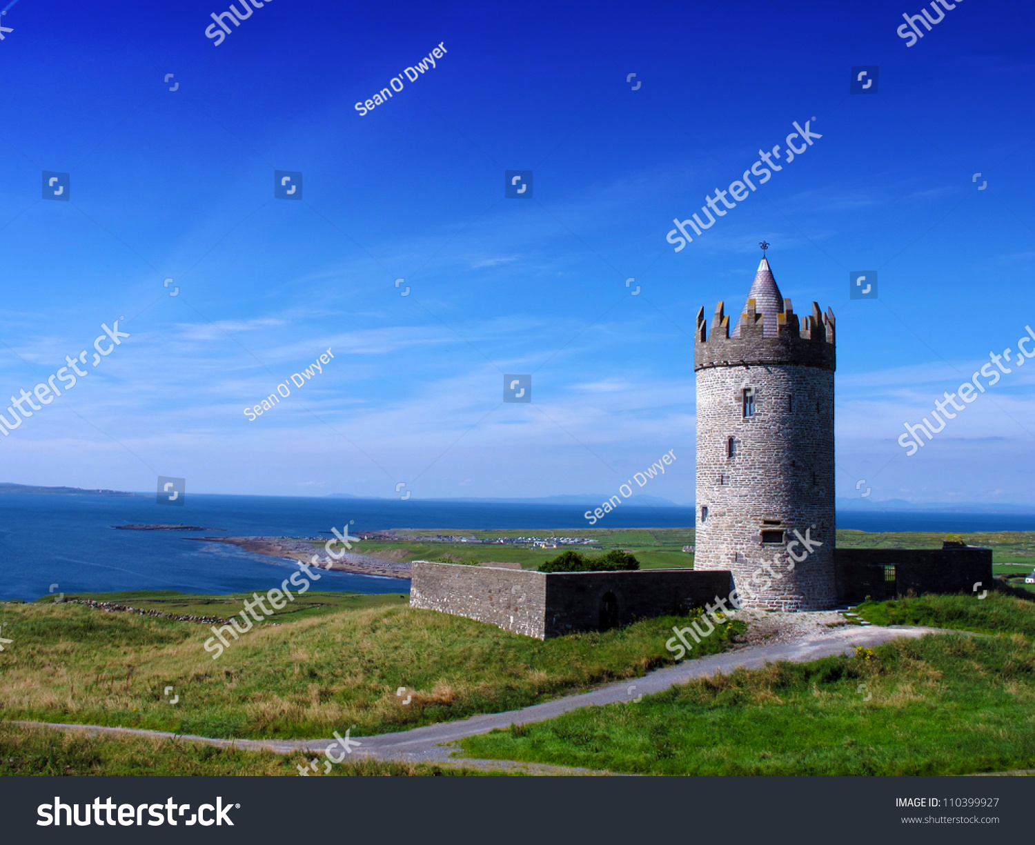 Doonagore Castle Doolin Co Clare Ireland Stock Photo Edit Now 110399927