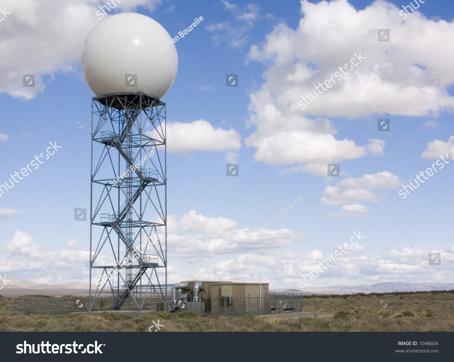 Doppler Radar Tower Stock Photo 1048604 : Shutterstock