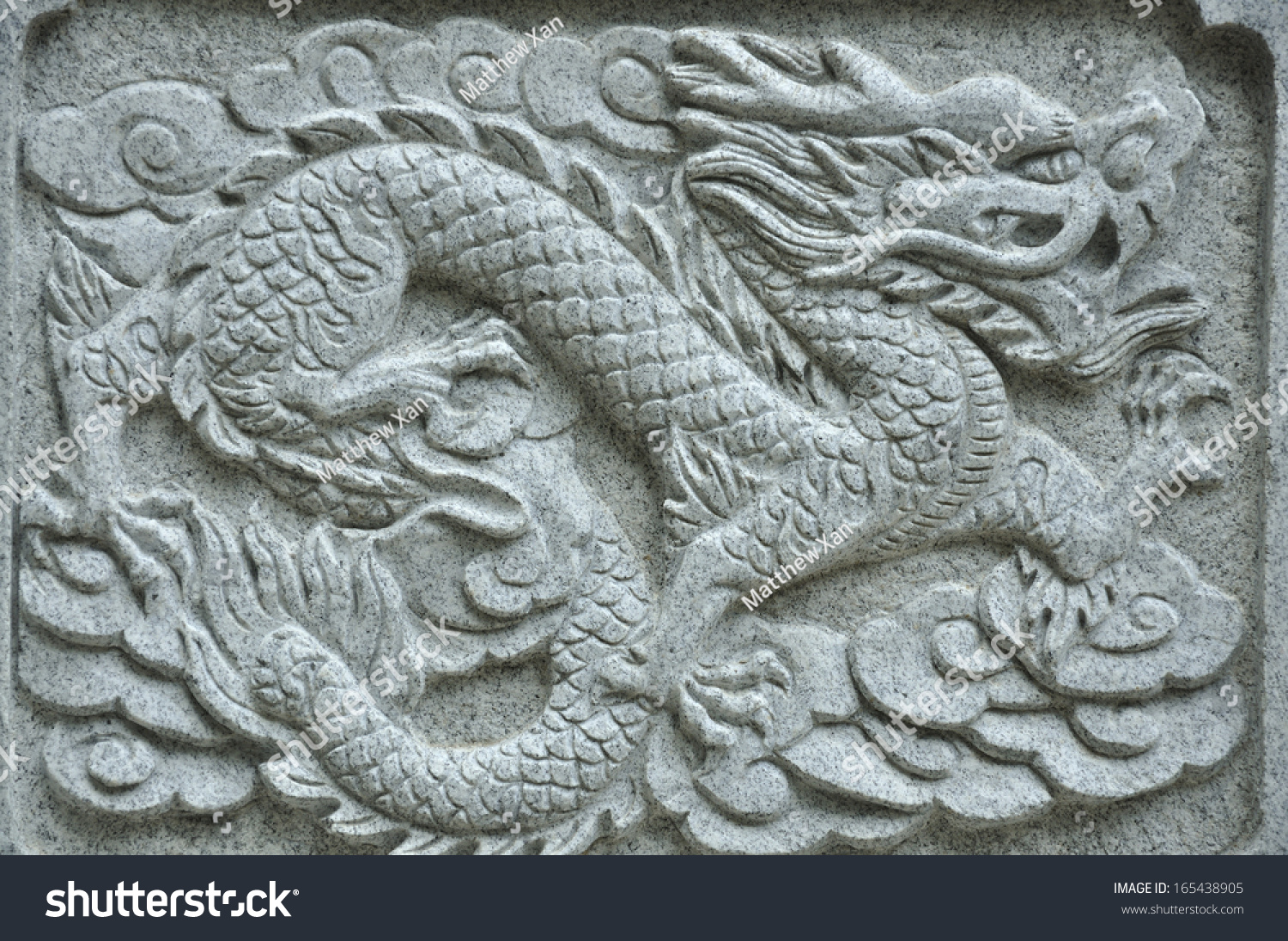 Dragons Stone Carved Stock Photo 165438905 - Shutterstock