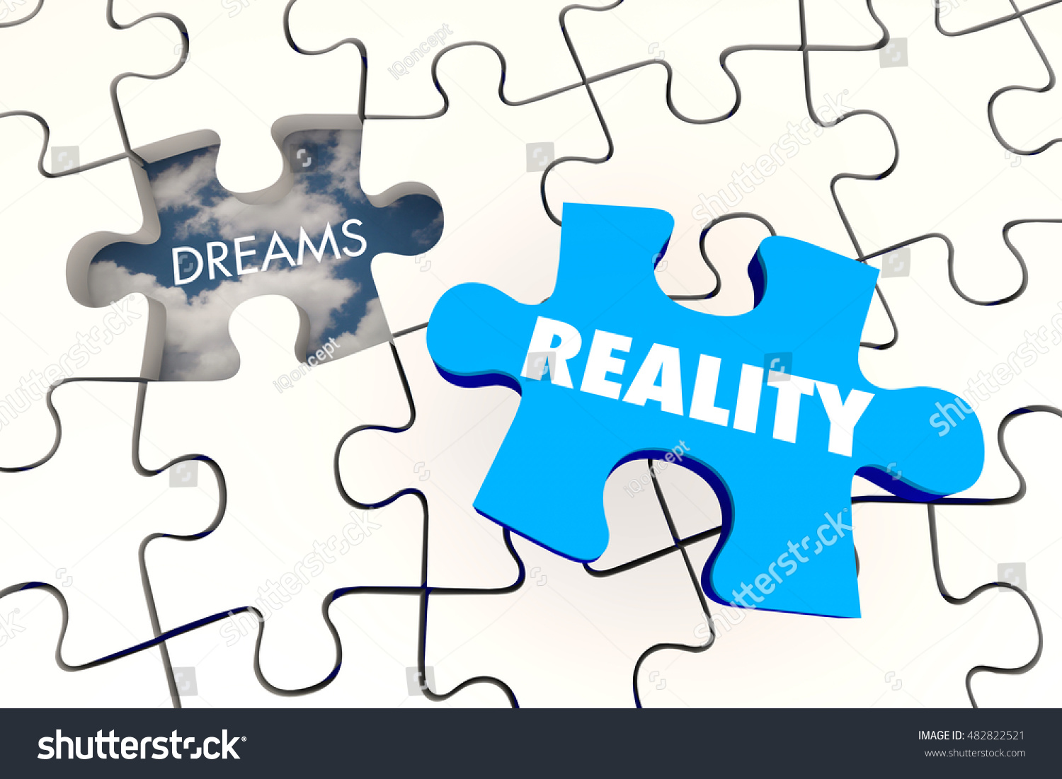 76 Dreams become reality Images, Stock Photos & Vectors | Shutterstock