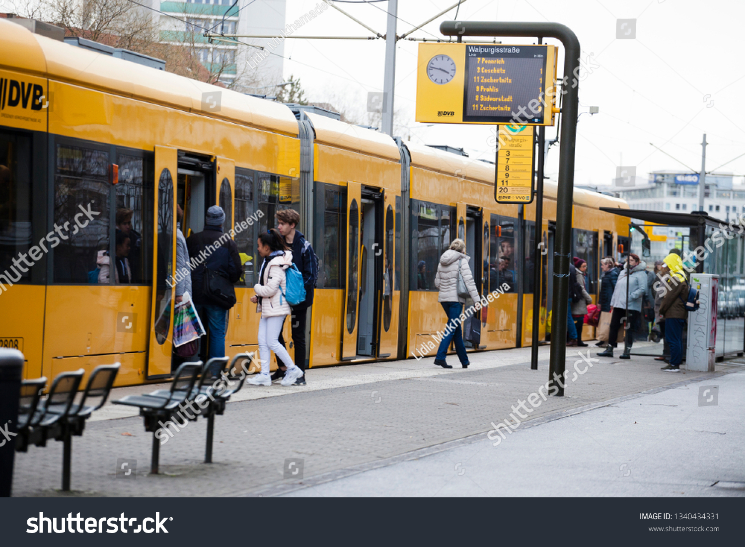Dresden straßenbahn in Nanjing