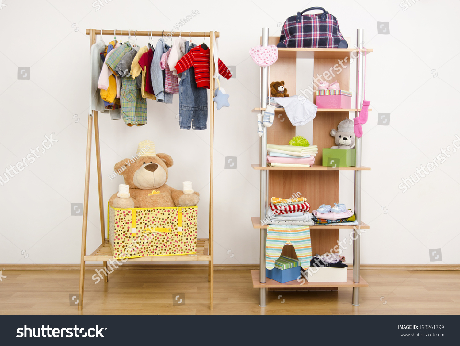 newborn baby clothes cupboard