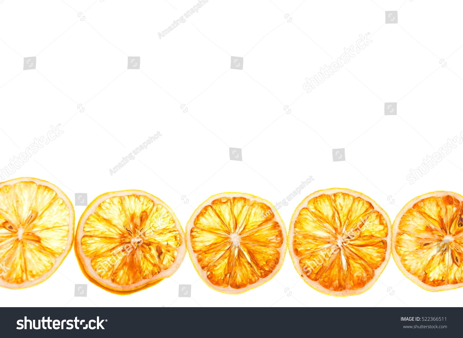 Dried Lemon Slices Dried Lemon On Stock Photo Edit Now 522366511