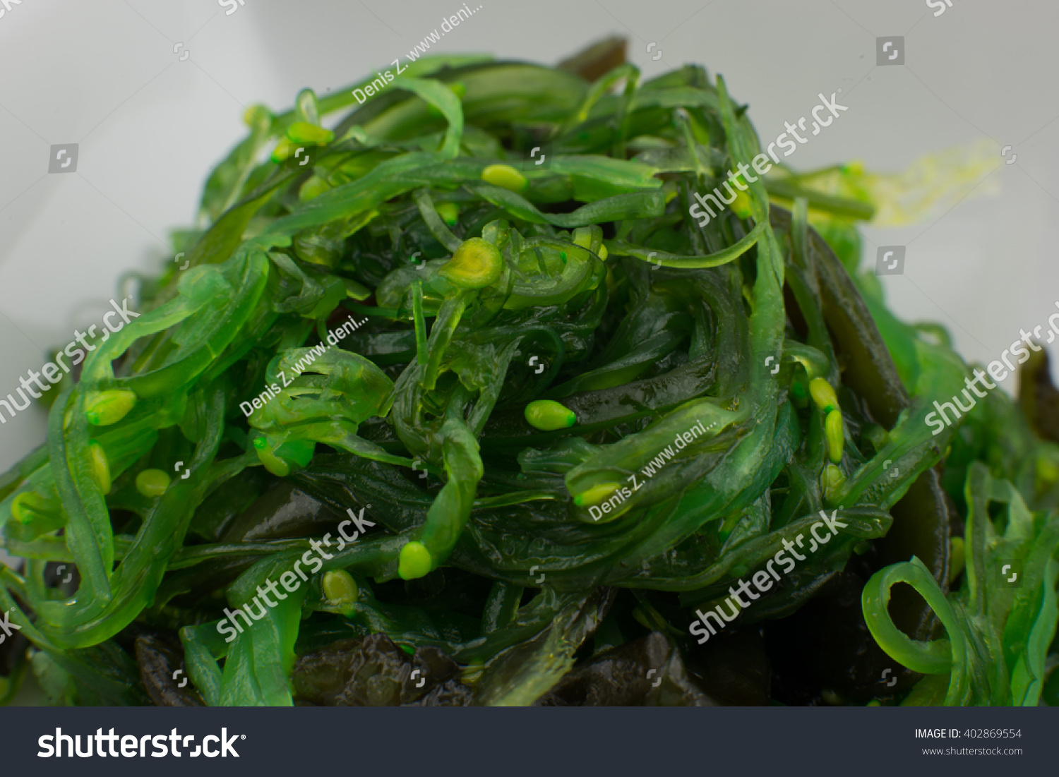 Dried Sea Kelp Laminaria Japonica Stock Photo Edit Now