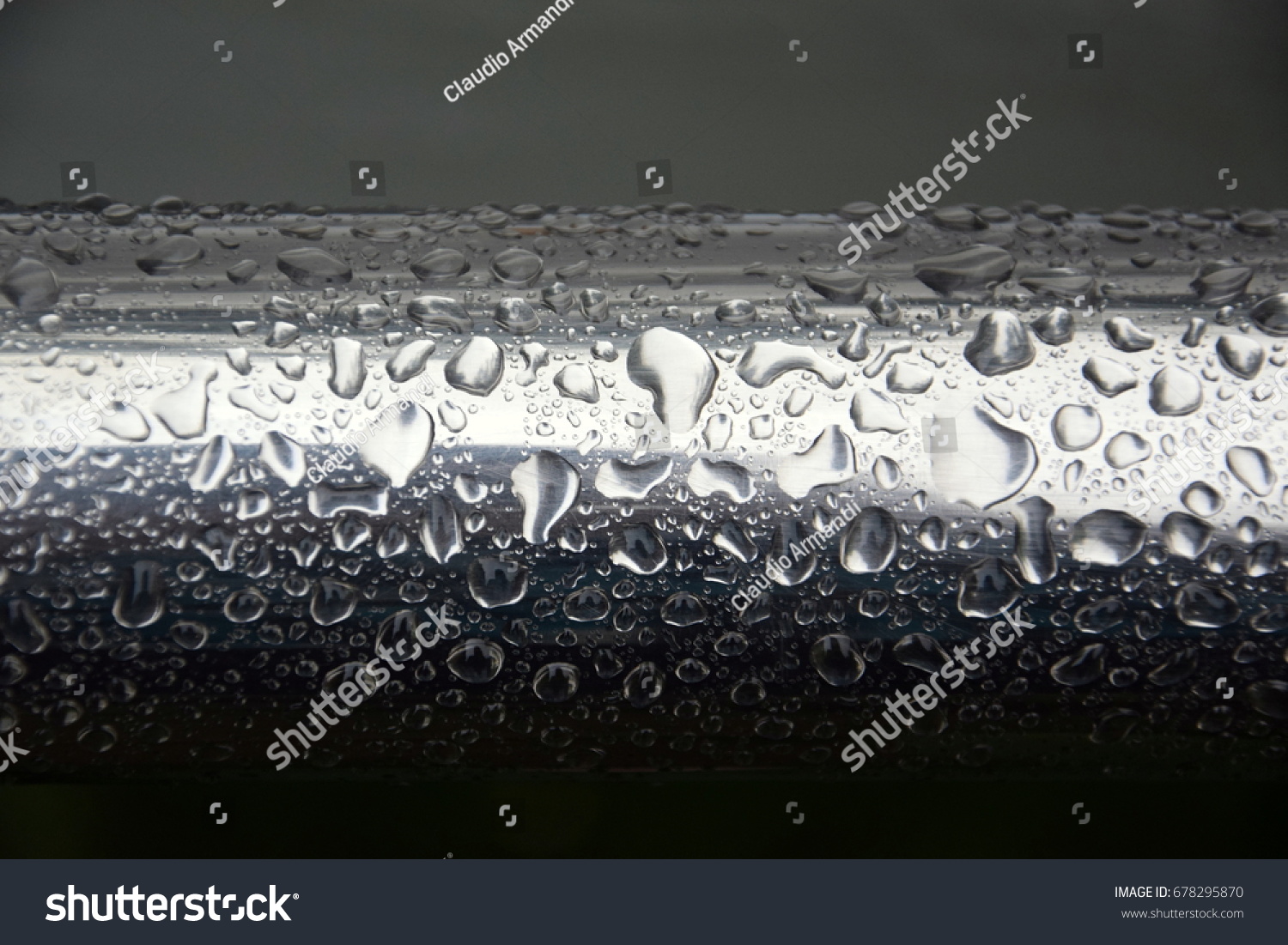 stock-photo-drops-of-water-on-a-horizont