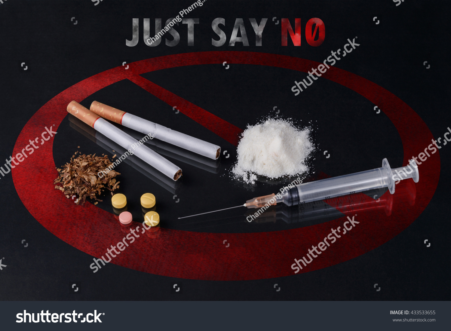 Drugs Just Say No Day World Stock Shutterstock Stock Drugs Just Say No