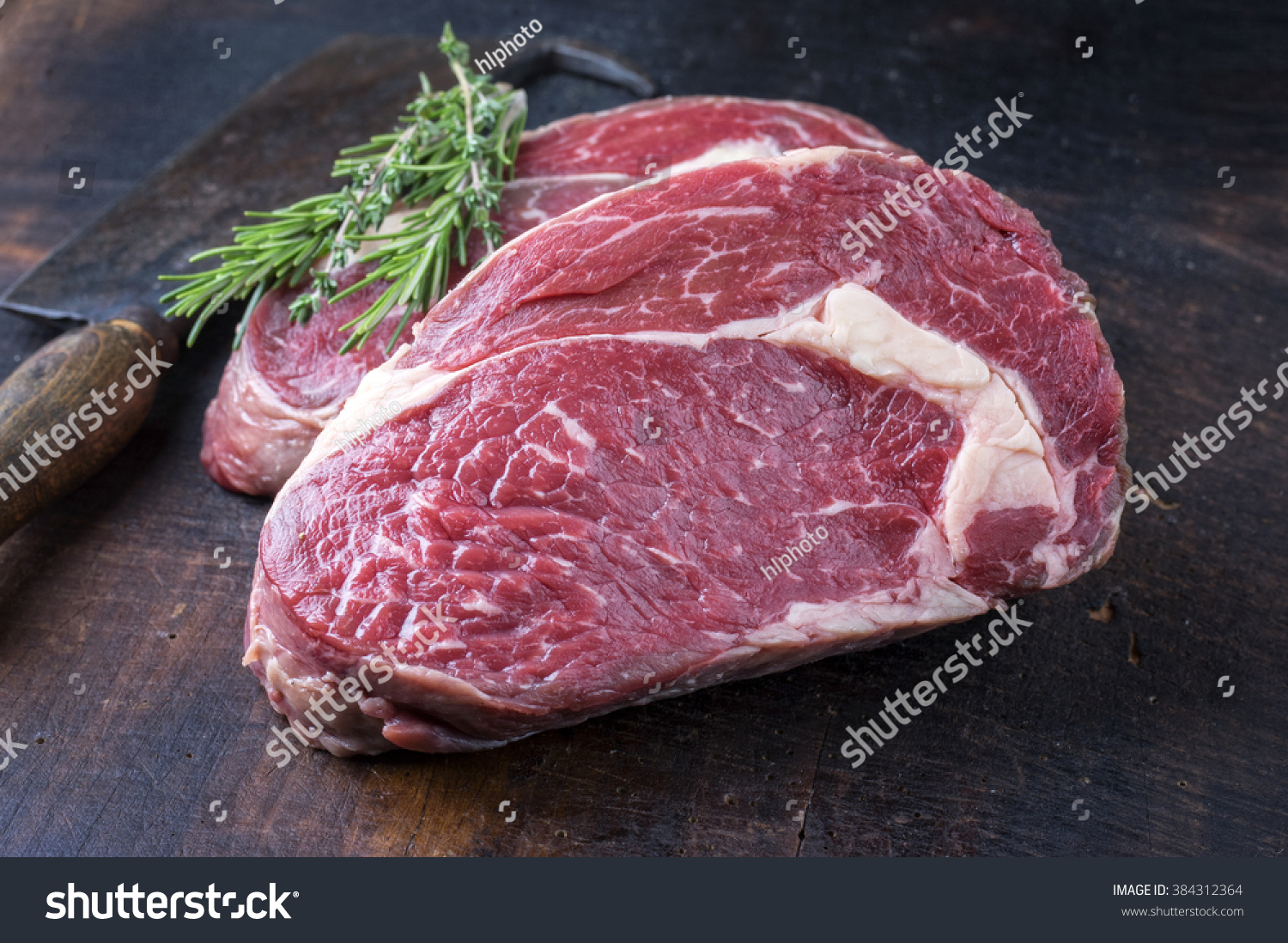 Dry Aged Entrecote Steak Stock Photo 384312364 : Shutterstock