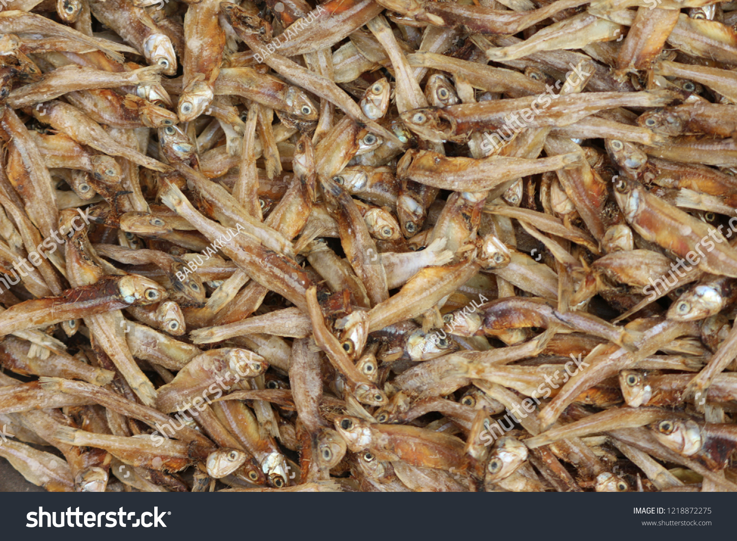 Dry Fish Indian Market Stock Photo Edit Now 1218872275