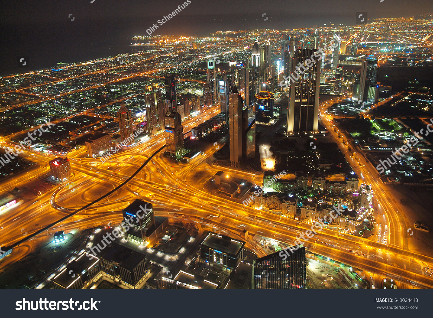 Dubai Cityscape Stock Photo 543024448 : Shutterstock