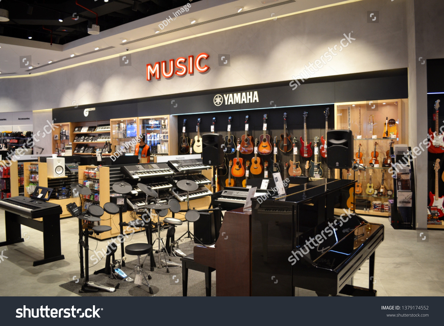 Dubai Uae 18 April 2019 Music Royalty Free Stock Image