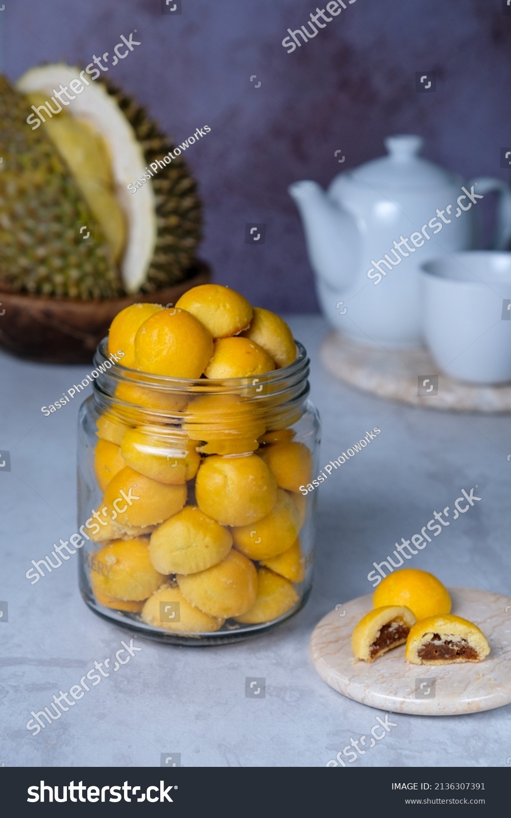 Durian jem Resepi Serawa