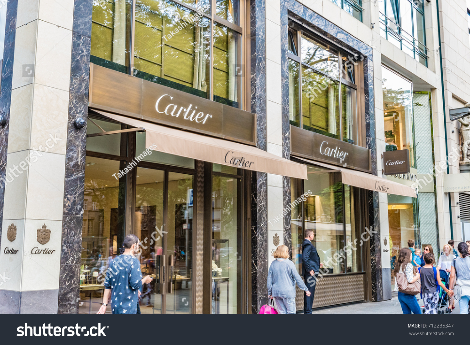 Dusseldorf Germany July 28 16 Cartier Stock Photo Edit Now