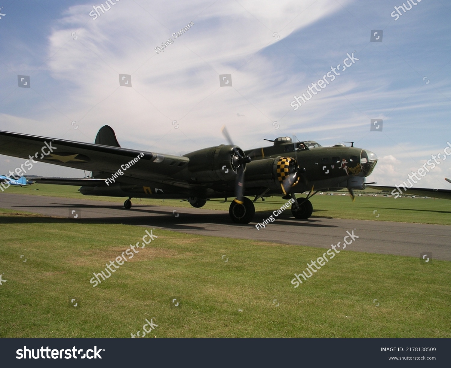 Duxford Uk July Boeing B G Flying Stock Photo Shutterstock