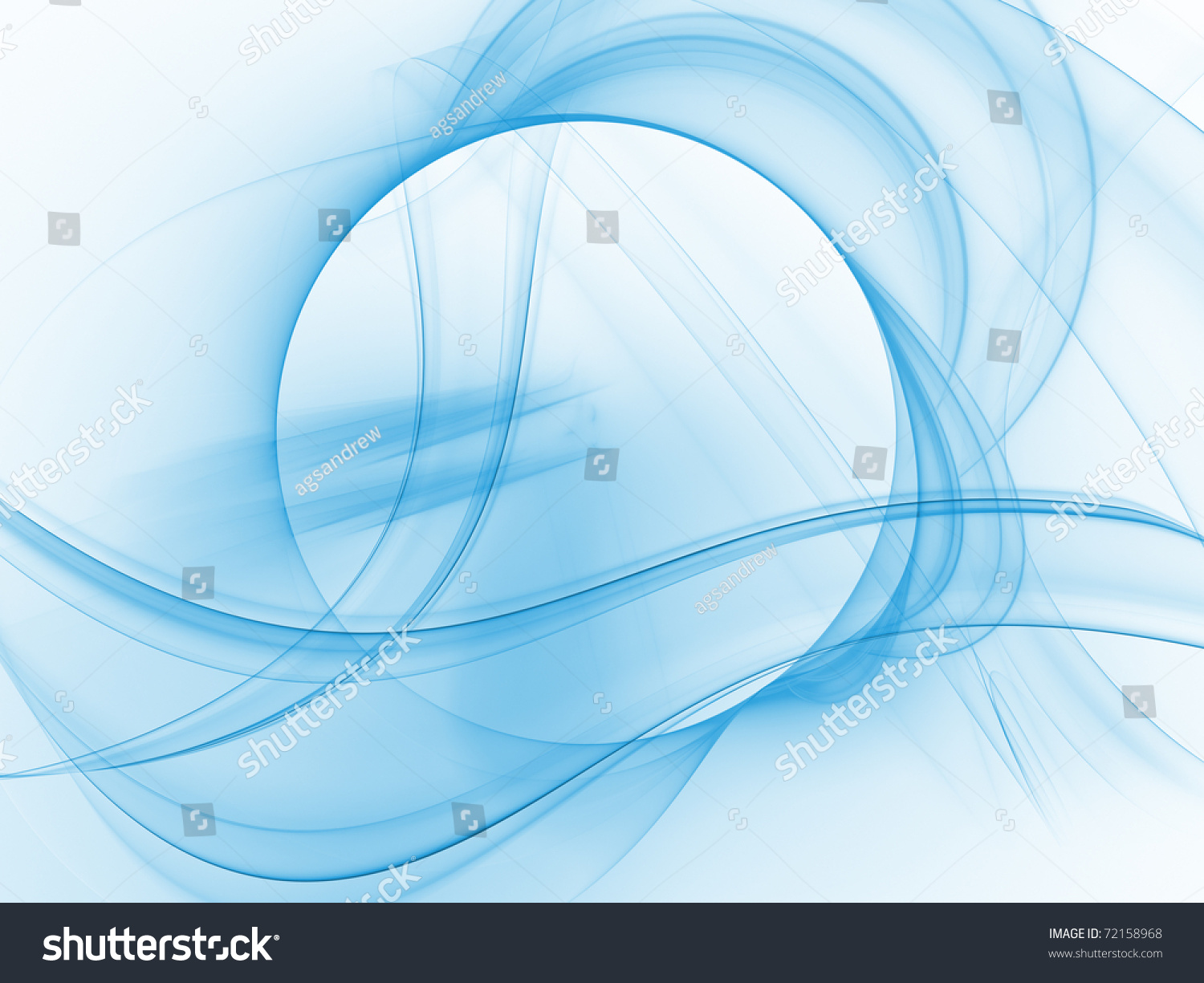 Dynamic Interplay Of Attractive Light Blue Lines Stock Photo 72158968 ...