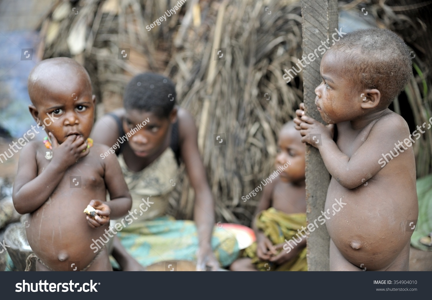 Central Africa. Portraits Central Africa. Portraits