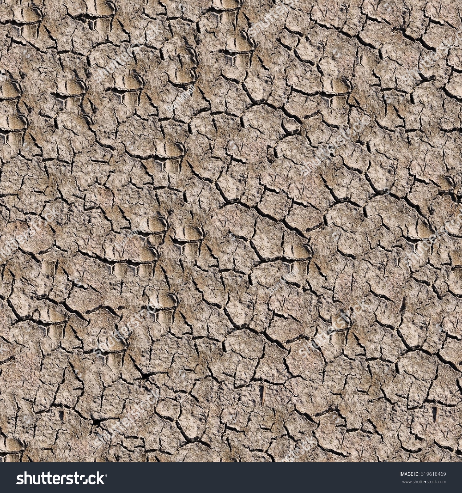 Earth Cracked Seamless Texture Stock Photo 619618469 | Shutterstock