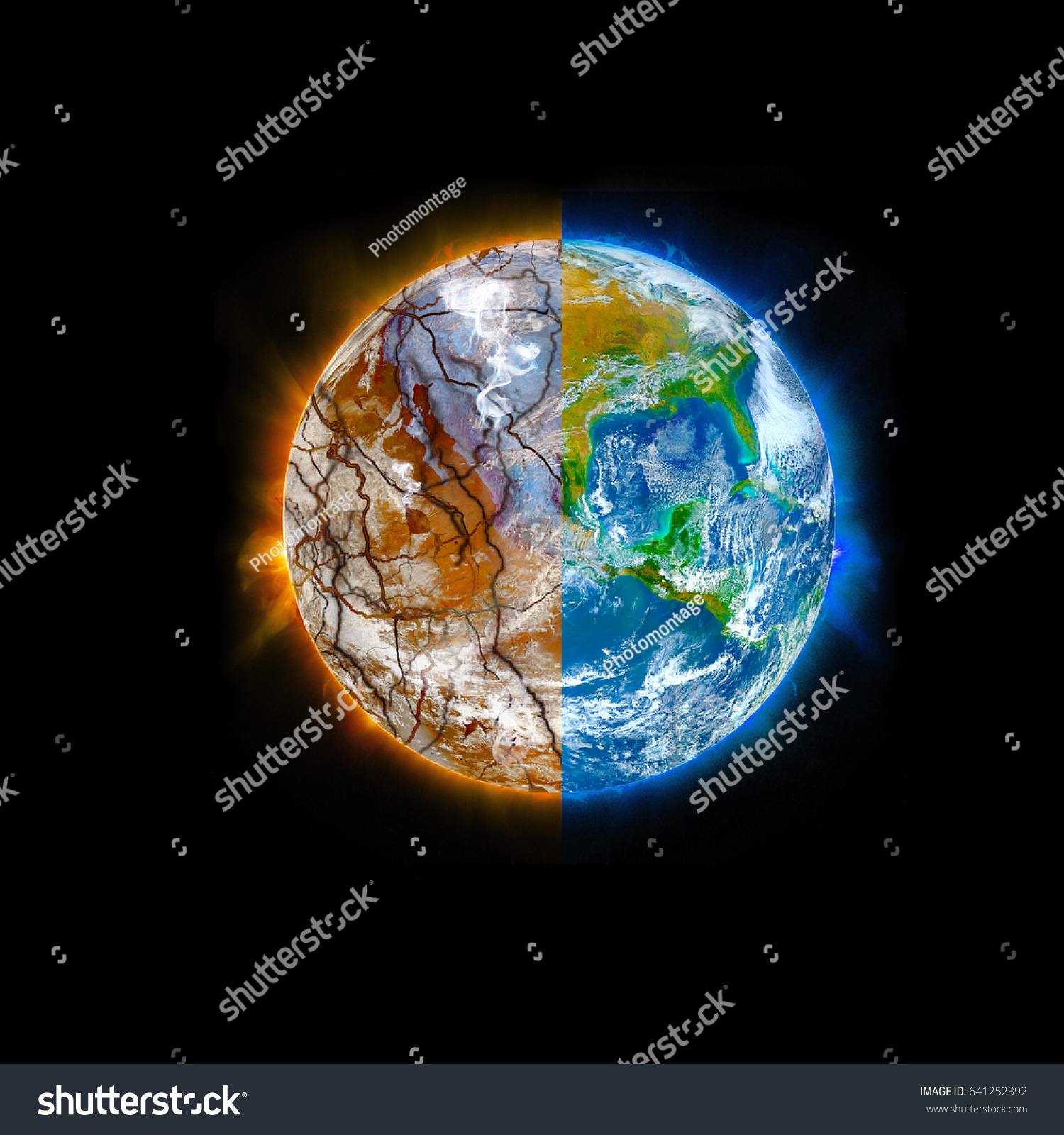 Earth Ecology Concept Global Warming Concept Stock Photo Edit Now