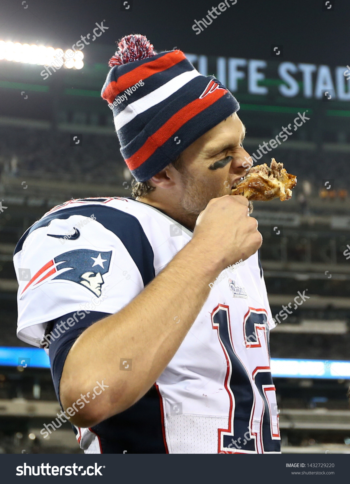 tom brady knit hat