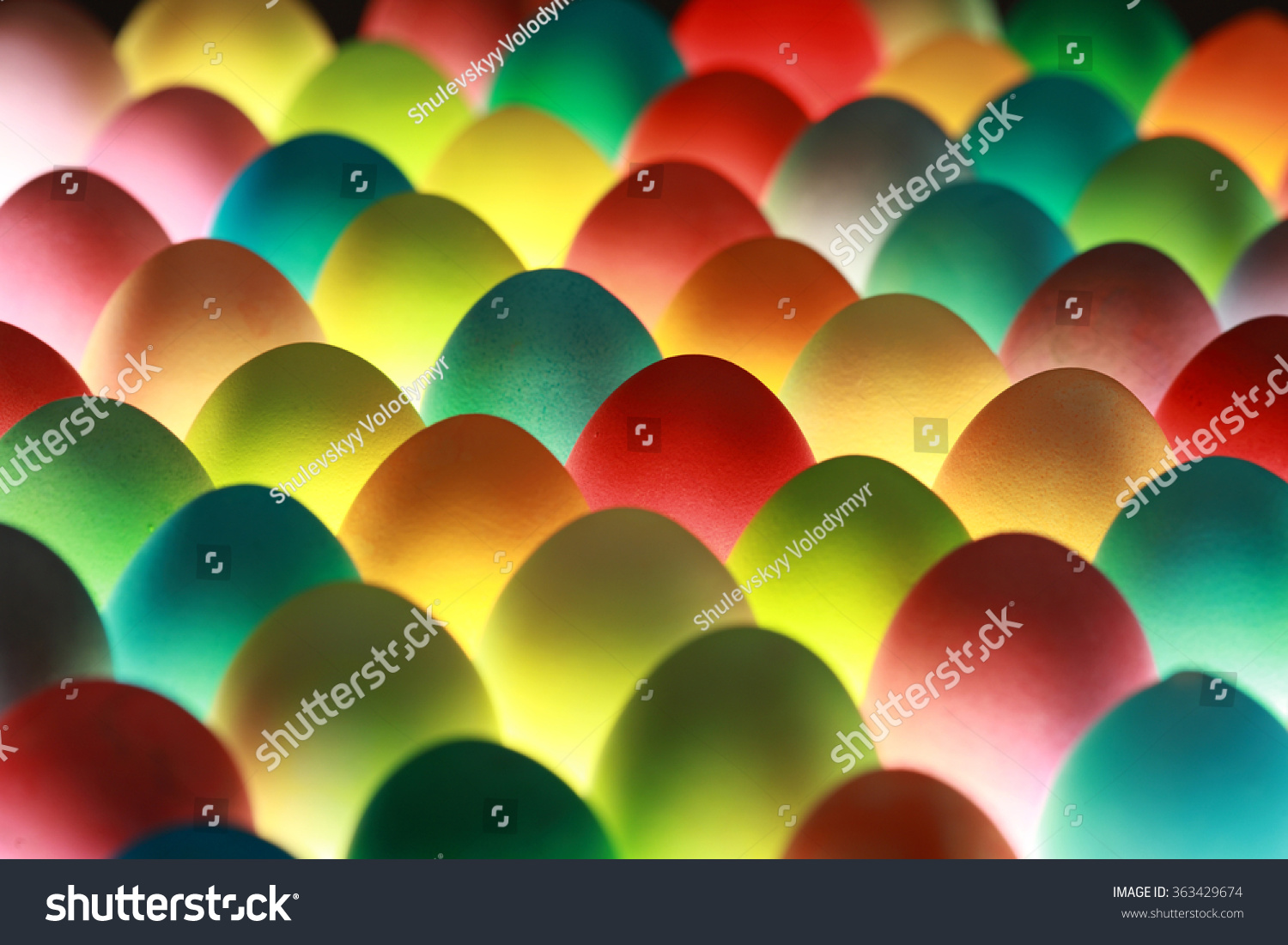 Easter Eggs Background Stock Photo 363429674 - Shutterstock