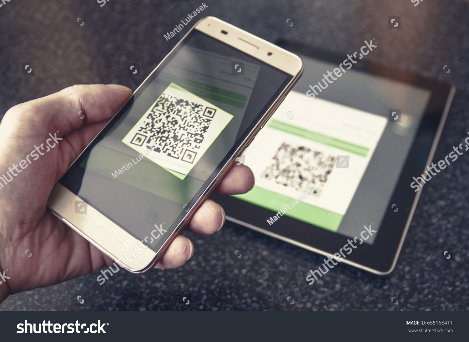 Easy Bitcoin Qr Code Payment Transaction Stock Photo Edit Now - 