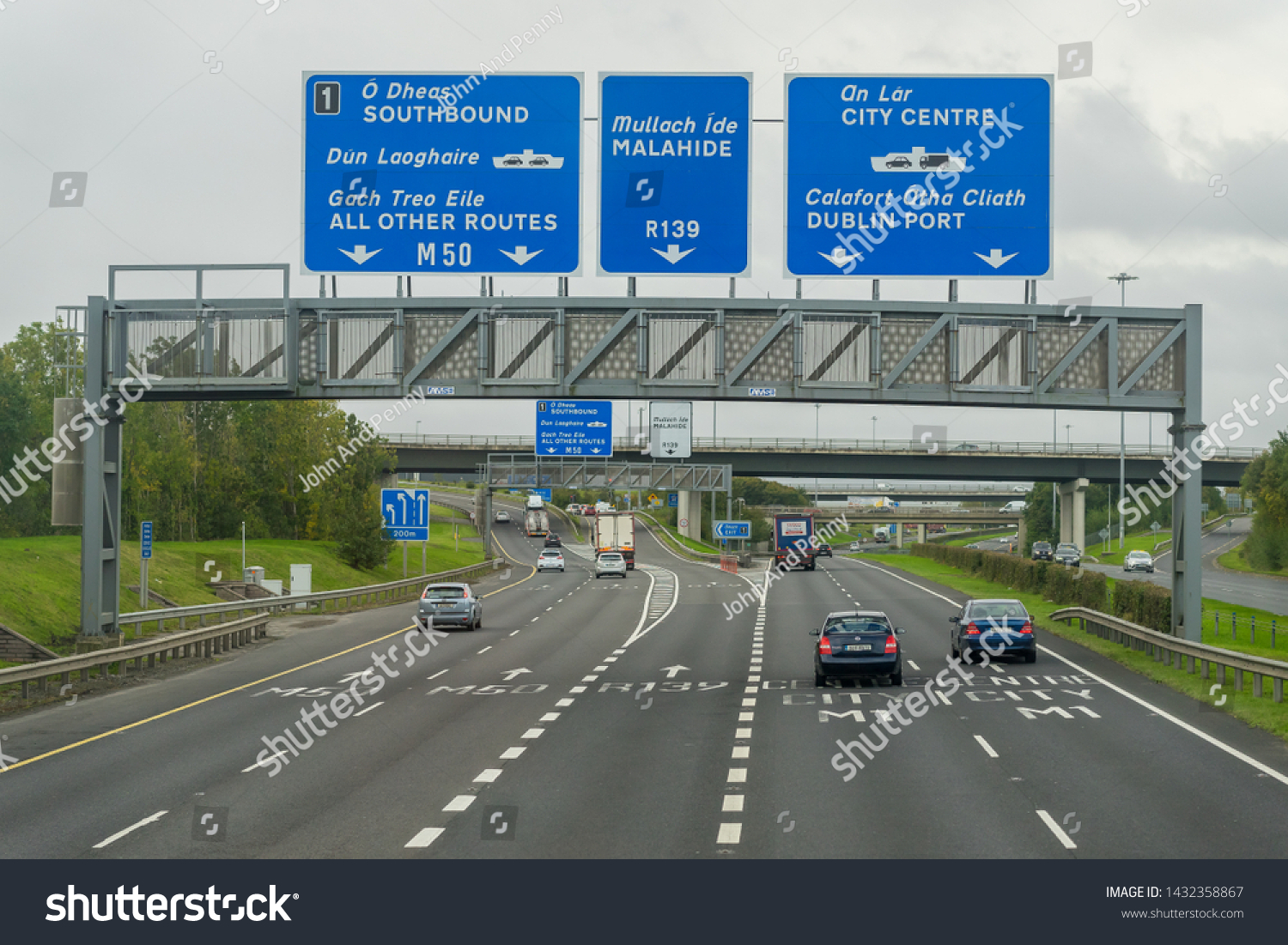 Editorial Use Only Road Signs Over Stock Photo 1432358867 | Shutterstock