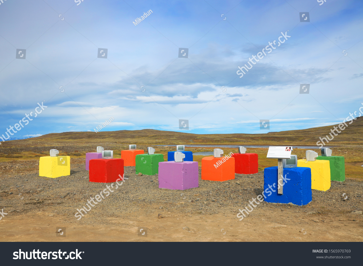  Light Blue Dual Curve Template Design Featuring EGYLSTADIR ICELAND SEPTEMBER