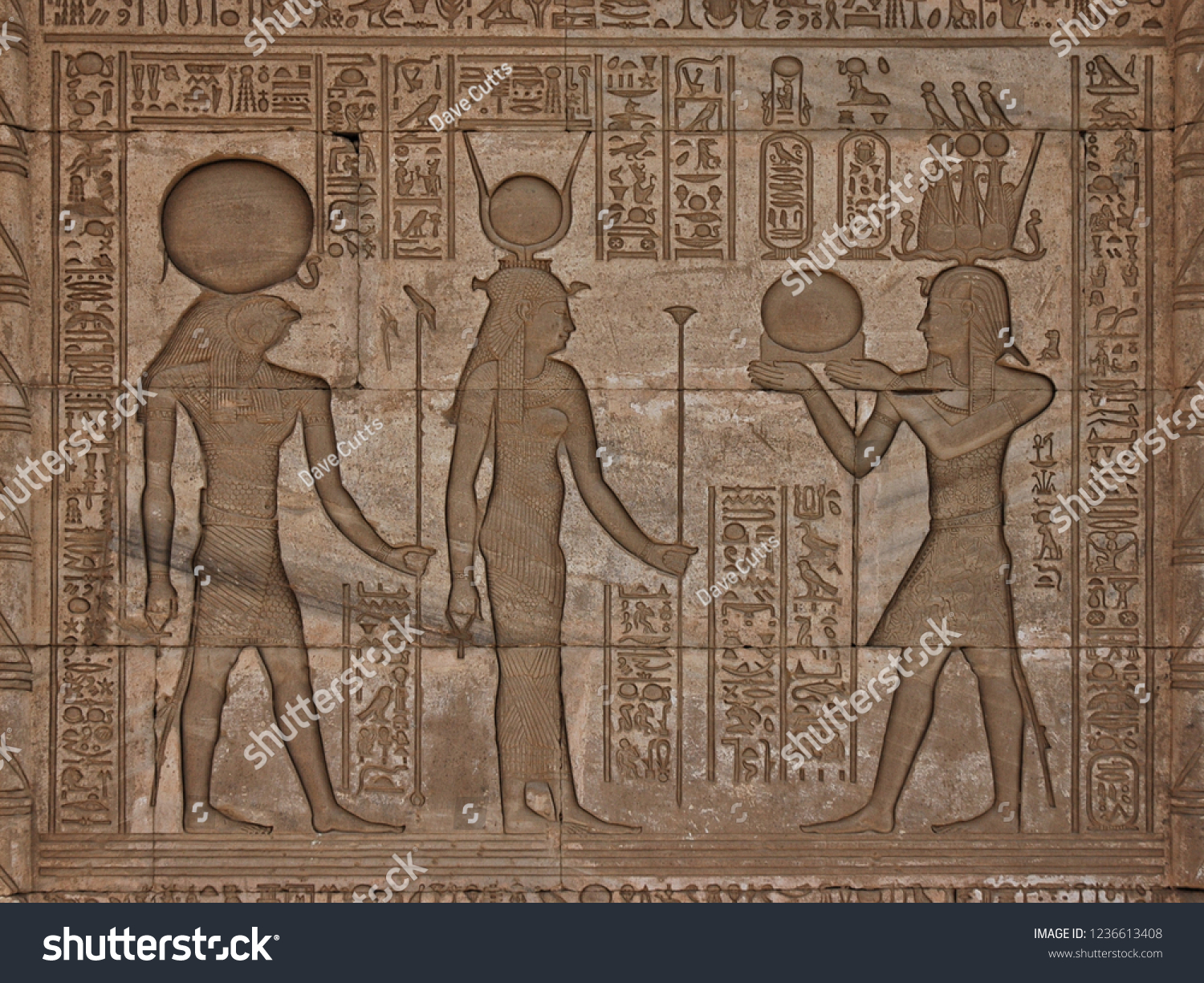 stock-photo-egyptian-hieroglyphics-of-ra-and-hathor-and-cartouche-1236613408.jpg