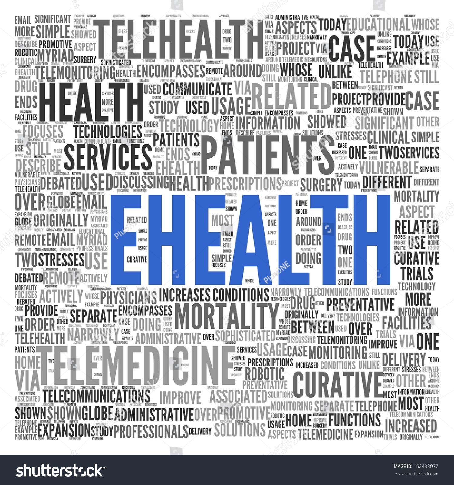 Ehealth Ehealth Conceptual Wallpaper Stock Illustration 152433077 ...