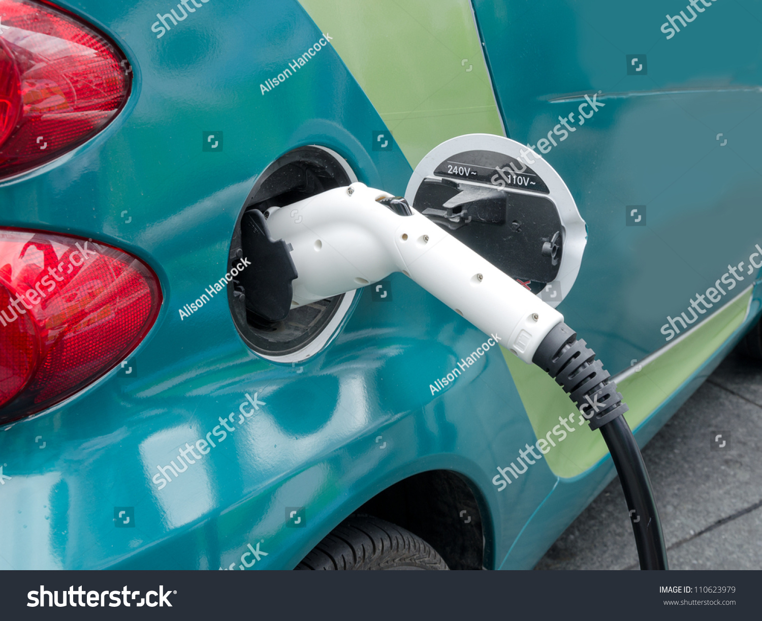 Electric Car Charging Charge Point Stock Photo 110623979 | Shutterstock