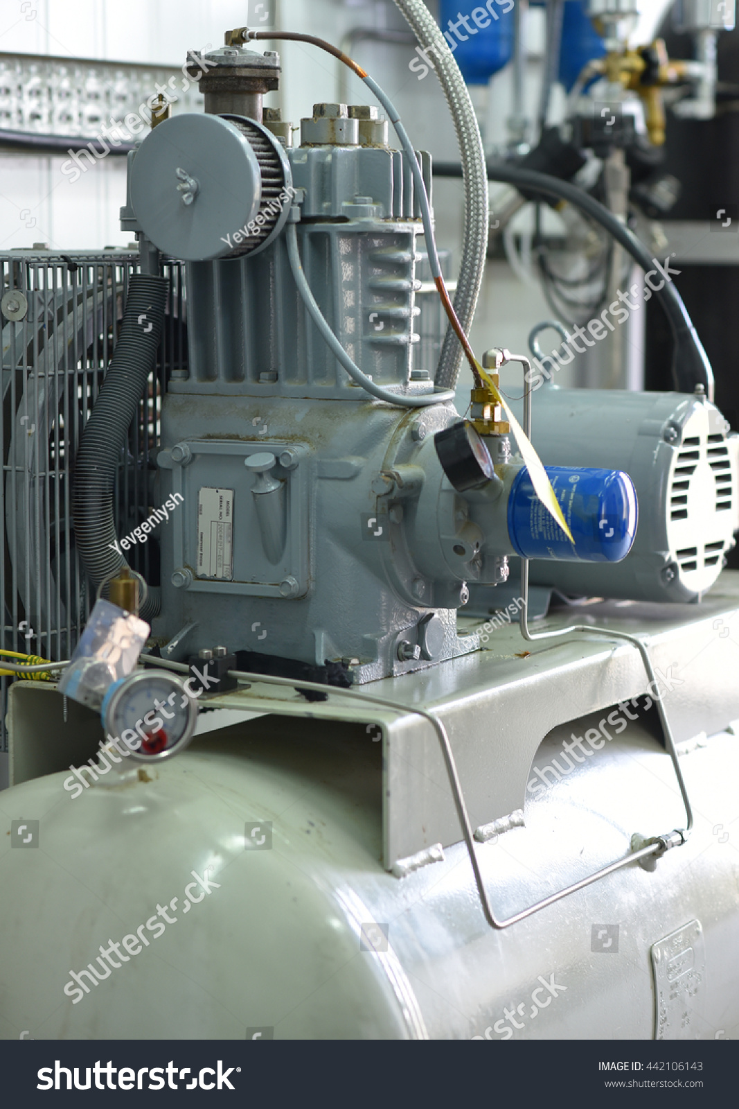 Electrical Air Compressor Stock Photo 442106143 | Shutterstock