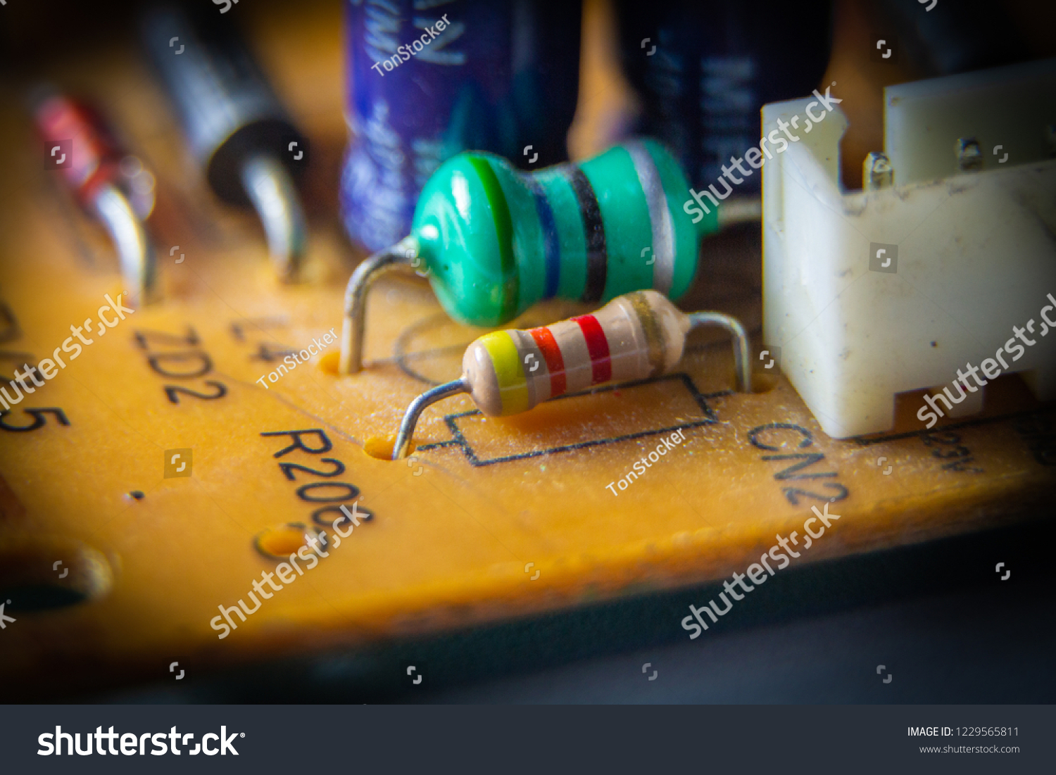 Electronic Circuit Board Resistor Used Wallpaper Stock Photo Edit Now 1229565811 Electronic Circuit Board Resistor Used Wallpaper Stock Photo Edit Now 1229565811