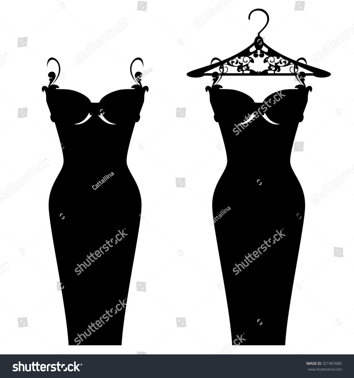 beautiful black dress design