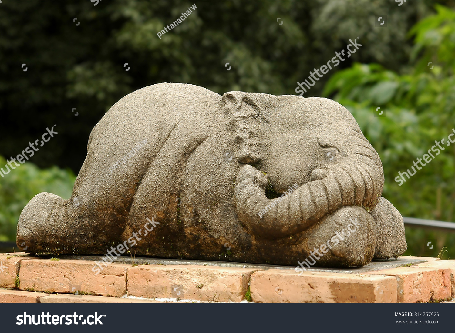 Elephant Stone Stock Photo 314757929 : Shutterstock
