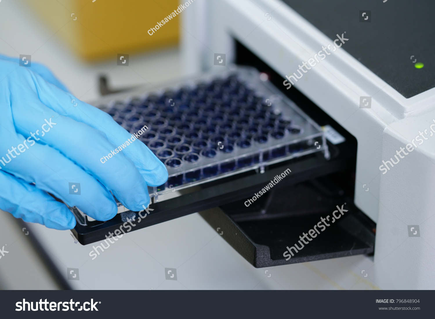 Elisa Plate Measure Od Microplate Reader Stock Photo (Edit Now) 796848904