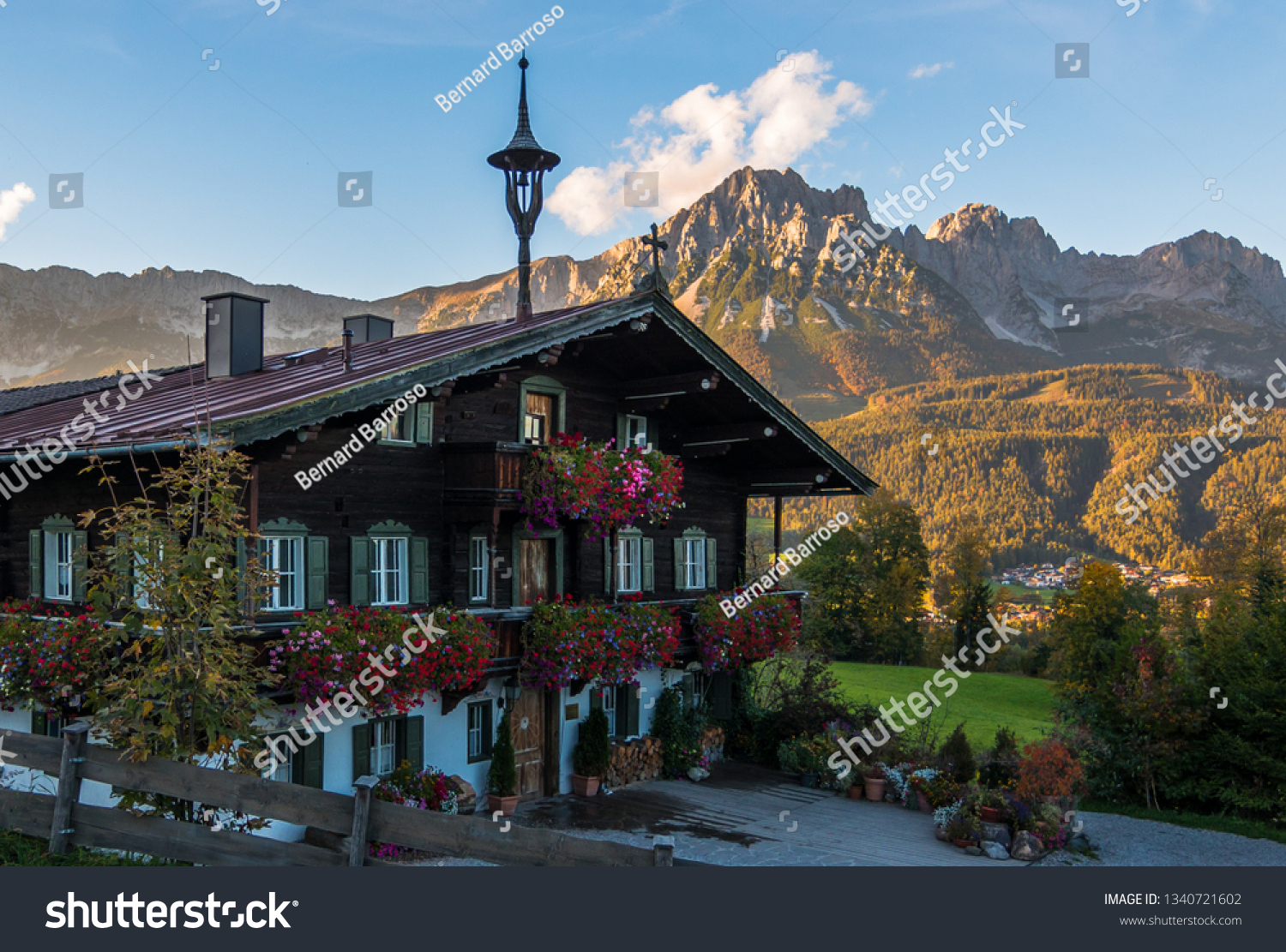 Ellmau Austria October 2018 View Traditional Stock Photo Edit Now