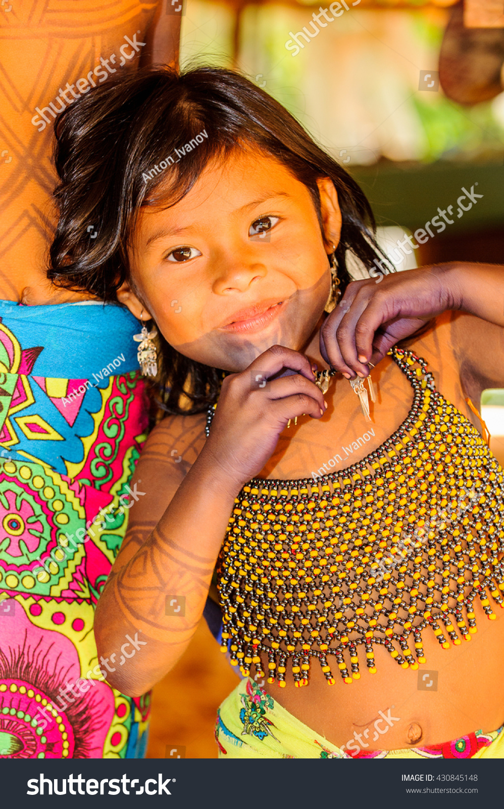 Embera Village Panama January 9 2012 Stock Photo 430845148 | Shutterstock