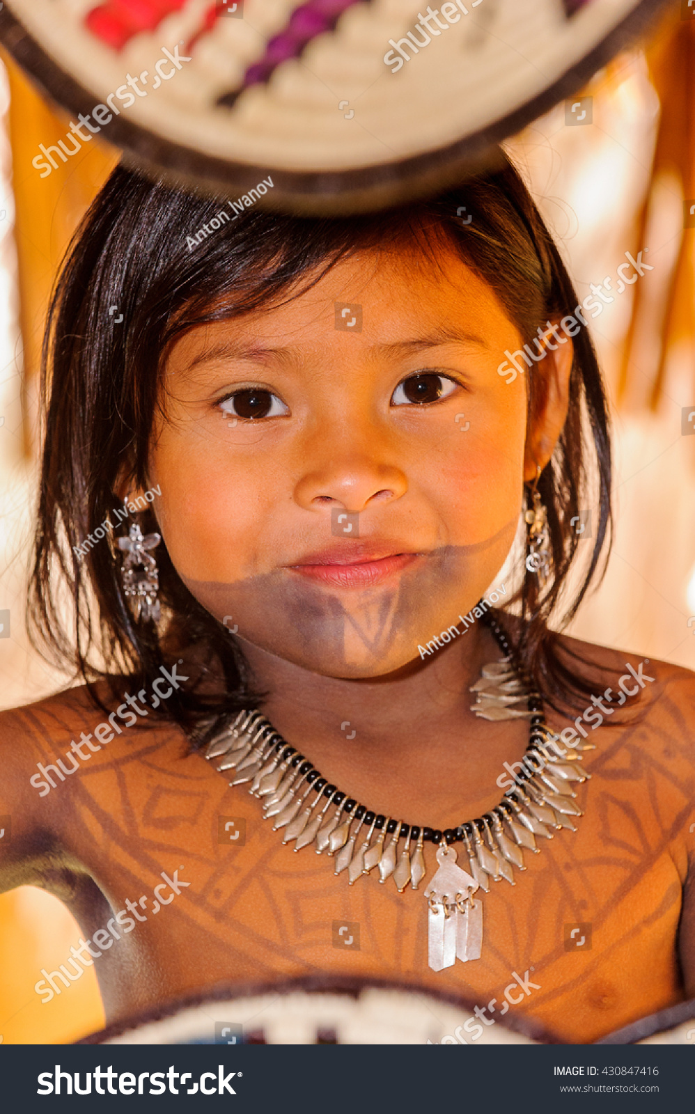 Embera Village Panama January 9 2012 Stock Photo 430847416 | Shutterstock